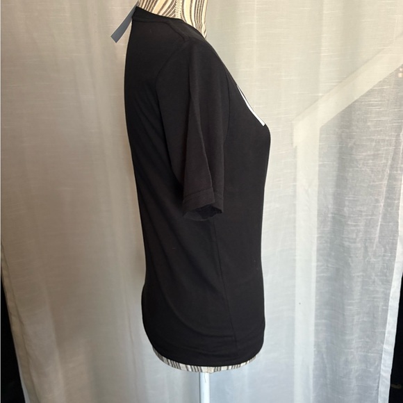 Vans Black Short Sleeve Tee Bold Logo - Picture 5 of 8